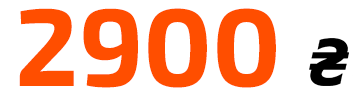 Цена от 2900 грн.